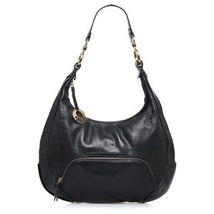 Fendi Black Leather Shoulder Bag